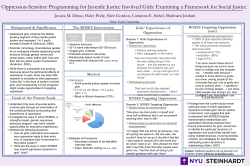 Oppression-Sensitive Programming for Juvenile