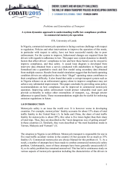 A system dynamics approach to understanding traffic law