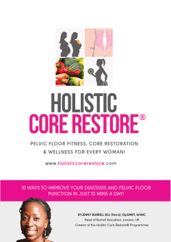 10 WAYS TO IMPROVE YOUR DIASTASIS AND PELVIC FLOOR