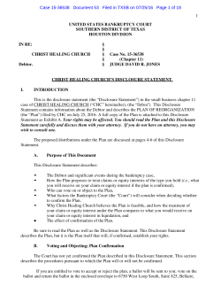 Case 15-36538 Document 53 Filed in TXSB on 07