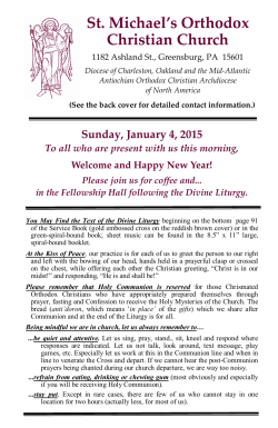 St. Michael`s Orthodox Christian Church