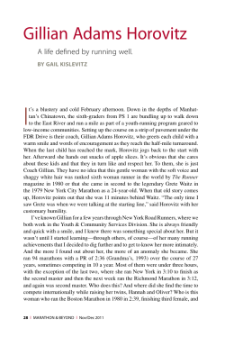 Gillian Adams Horovitz