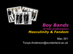 Boy Bands - TC Anderson