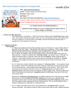 TH RR Maybe Something Beautiful