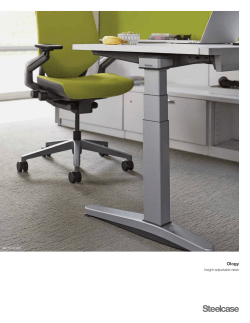 height-adjustable desk