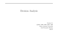 Decision Analysis