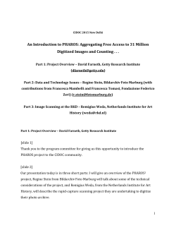 An Introduction to PHAROS: Aggregating Free Access to 31