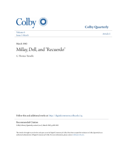 Here - Digital Commons @ Colby