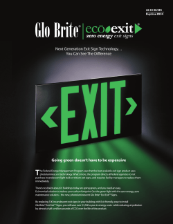 Going green doesn`t have to be expensive Next Generation Exit