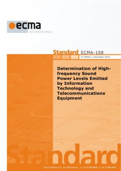 Measurement Of High- Frequency Noise Emitted By Information