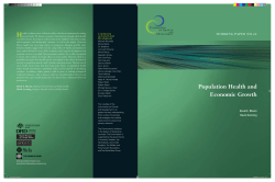 Population Health and Economic Growth