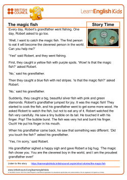 The magic fish Story Time - LearnEnglish Kids