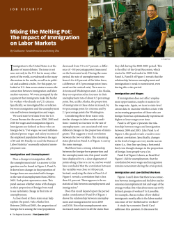 Mixing the Melting Pot: The Impact of Immigration on Labor Markets