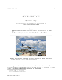 Acceleration - HCC Learning Web