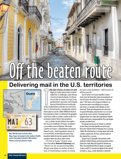 Feature: Off the beaten route: Delivering mail in the U.S. territories