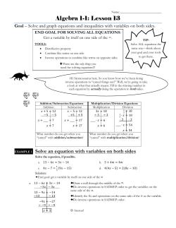 Blank Copy of Lesson