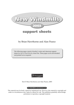 Up on Cloud Nine by Anne Fine - Pearson Schools and FE Colleges