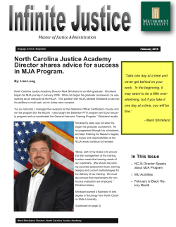 February 2016 - Methodist University