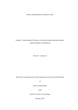 Science and Mathematics Education Centre