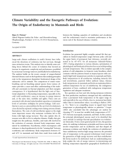 Climate Variability and the Energetic Pathways of Evolution