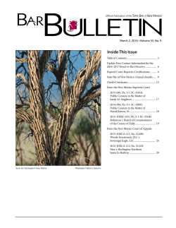 3/2 - State Bar of New Mexico