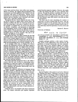 of the issues and how those views affect error interpre- tations