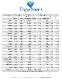 select - Hope Seeds