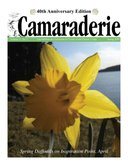 Spring 2009 Camaraderie - Canoe Island French Camp