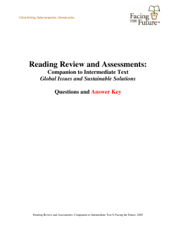 Facng Future - TeacherscompanionAnswerKey