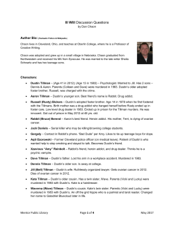 Ill Will - Mentor Public Library