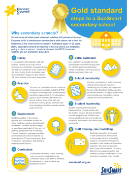 Gold standard - Cancer Council SA