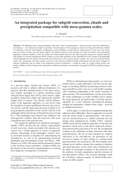 An integrated package for subgrid convection, clouds and