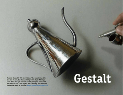 Gestalt theory of perception