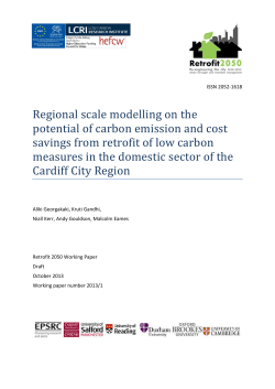 WP2013/1 - Retrofit 2050