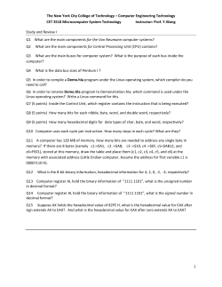 Study and Review - City Tech OpenLab