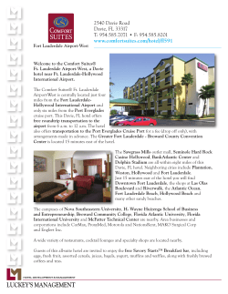 954.585.7071 &bull; F - UF/IFAS Office of Conferences and Institutes