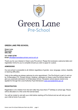 green lane pre-school