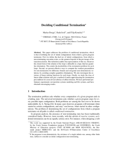 Deciding Conditional Termination