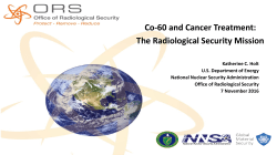 Co-60 and Cancer Treatment: The Radiological