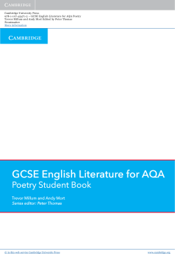 GCSE English Literature for AQA - Beck-Shop