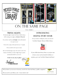 March/April 2016 - Mexico Public Library