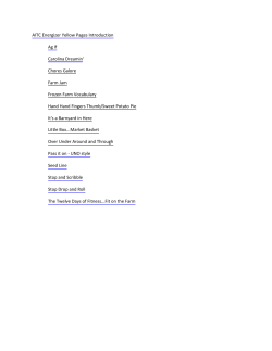 Energizer Yellow Pages - National Agriculture in the Classroom