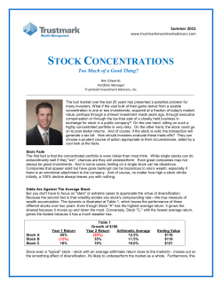 The high-flying stock market has given rise to a felicitous quandary