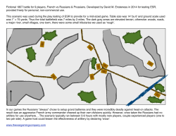 1807 Fictional Scenario for 9 Players