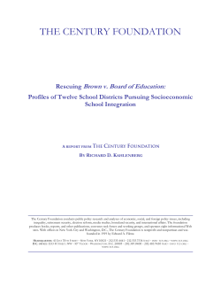 La Crosse, WI - The Century Foundation