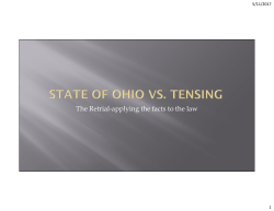 BLAC Community Forum Ray Tensing Trial Presentation.
