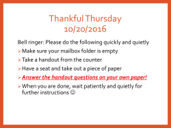 Chapter 7 Power Point