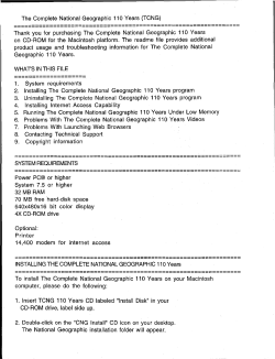 The Complete National Geographic 110 Years (TCNG