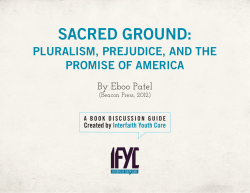 sacred ground: pluralism, prejudice, and the
