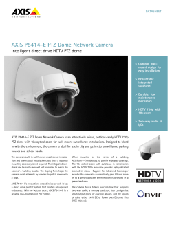 Axis P5414-E